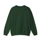 Crewneck Sweatshirt — Teddy Bear Wearing 'Jesus' Sweater Christian Graphic
