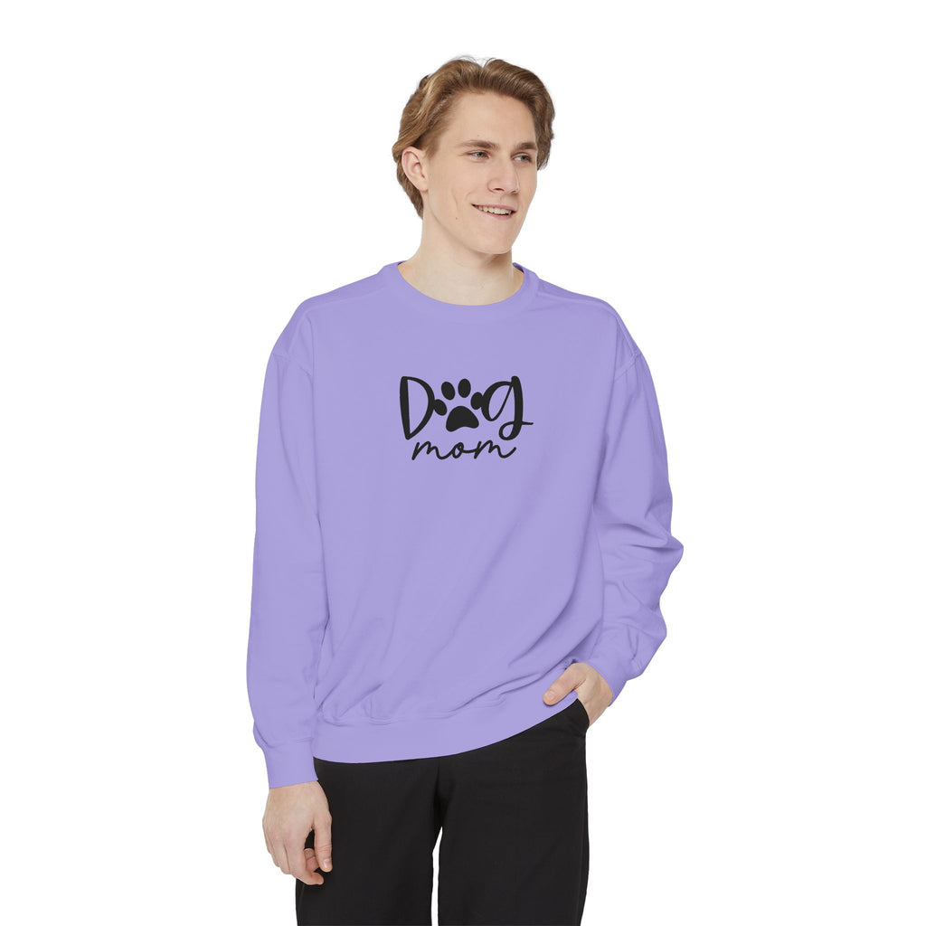 Dog Mom Sweatshirt – Comfort Colors Crewneck