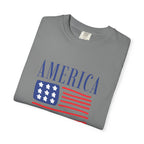 America 250th Birthday T-Shirt - Patriotic Flag Tee for 4th of July