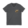 Custom Pocket V‑Neck Tee — Bella + Canvas