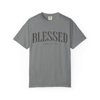 Blessed Christian T-Shirt — 'BLESSED' with John 20:25 Scripture Tee