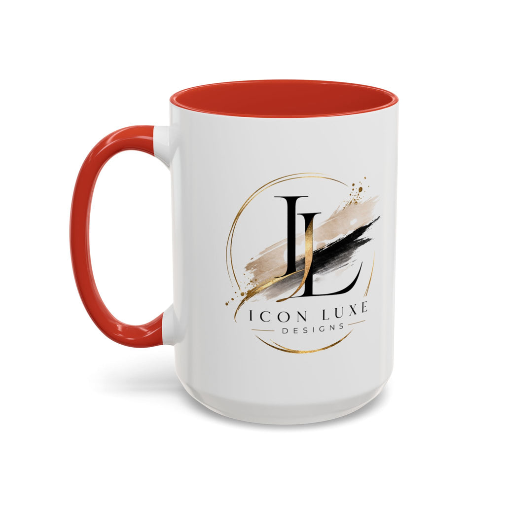 Custom Accent Coffee Mug — Ceramic Mug (11/15oz)