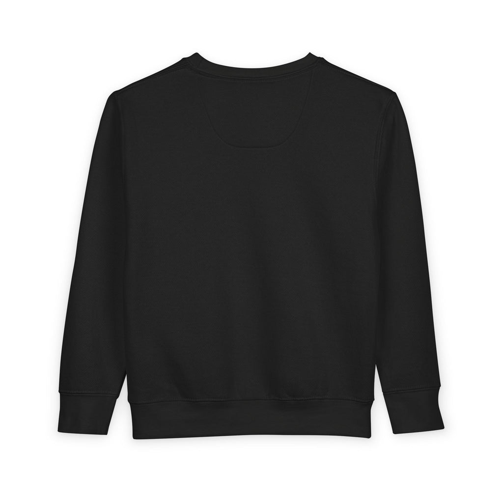 Mini Toddler Sweatshirt — Neutral Lettering Pullover