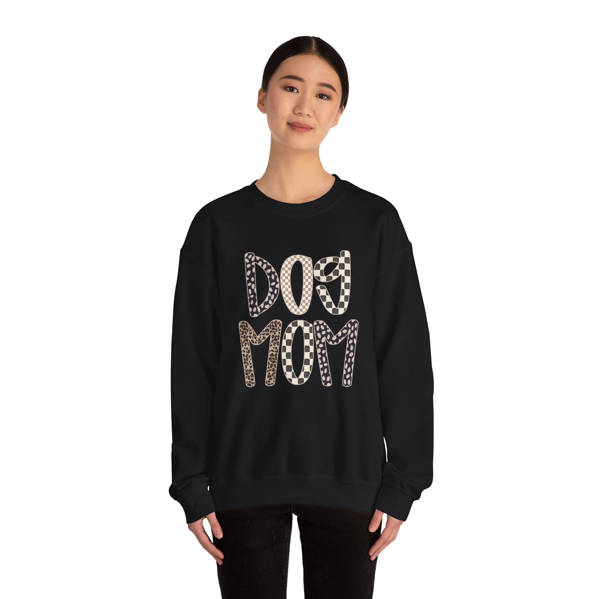 Dog Mom Crewneck Sweatshirt
