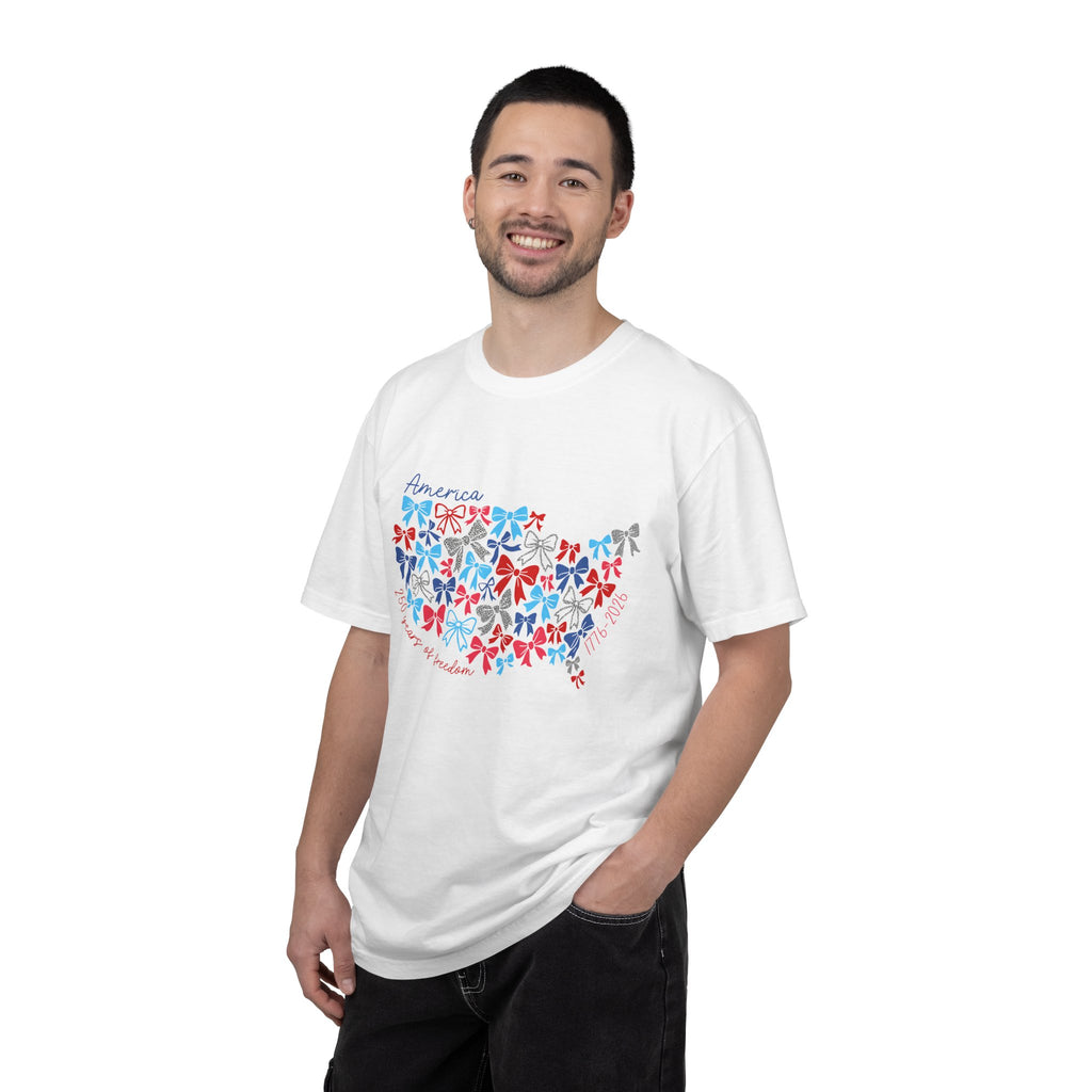 USA Map T-Shirt —  Patriotic Tee