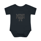 Mini Baby Bodysuit — "MINI" Bow Infant Onesie