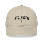 Baseball Cap — "God Is Good All The Time" Embroidered Christian Hat