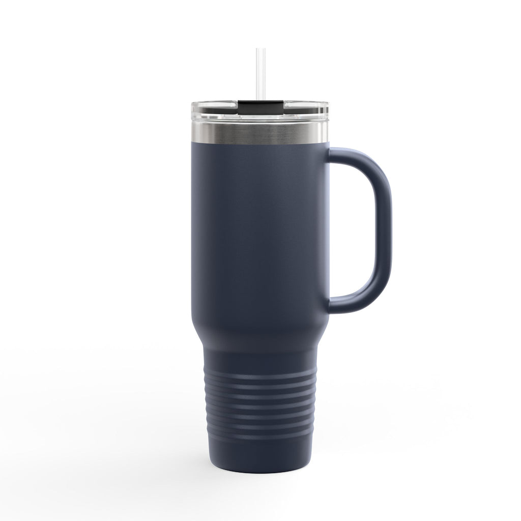 Custom 40oz Insulated Travel Mug with Handle