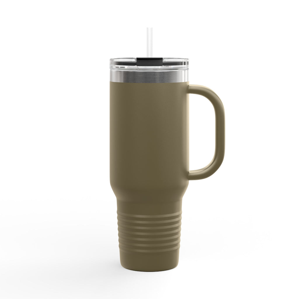 Custom 40oz Insulated Travel Mug with Handle
