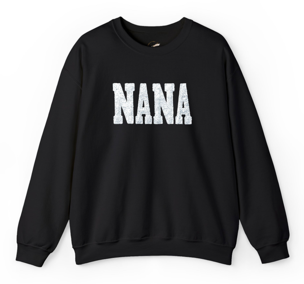 Custom Mom, Gigi, Mimi, or Nana Crewneck Sweatshirt  – Mother's Day Gift