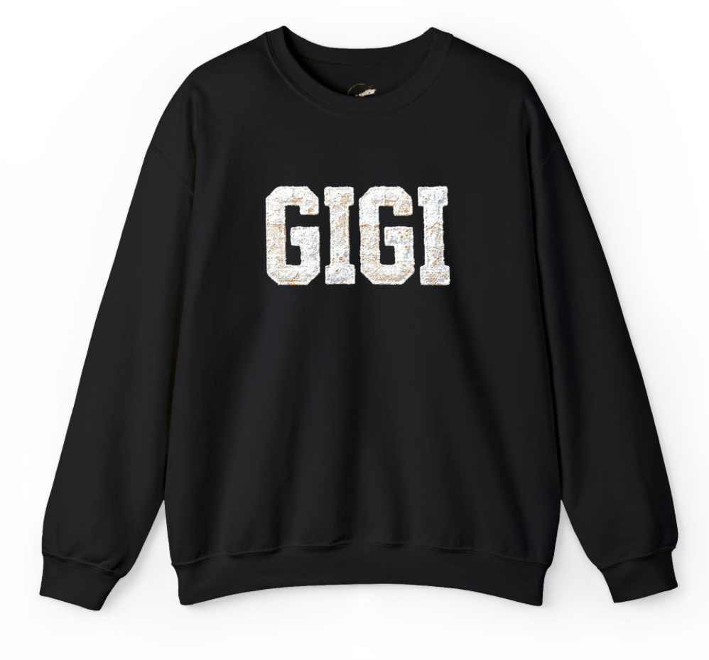 Custom Mom, Gigi, Mimi, or Nana Crewneck Sweatshirt  – Mother's Day Gift