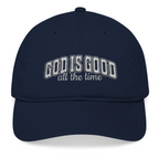 Baseball Cap — "God Is Good All The Time" Embroidered Christian Hat