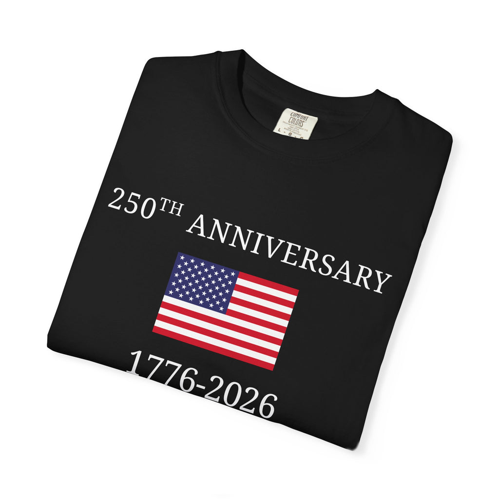 T-Shirt — 250th Anniversary USA Flag 1776-2026 Patriotic Shirt