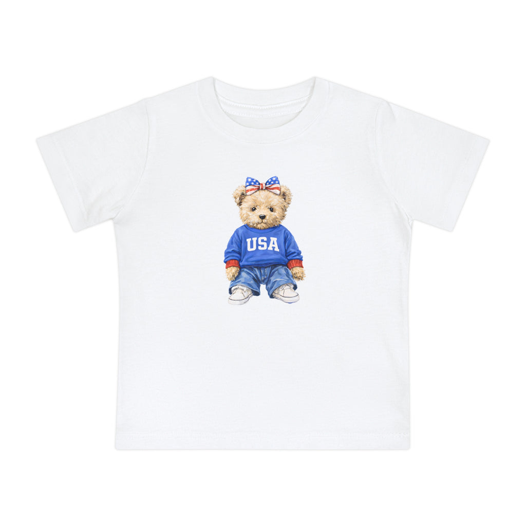Baby Short Sleeve USA T-Shirt