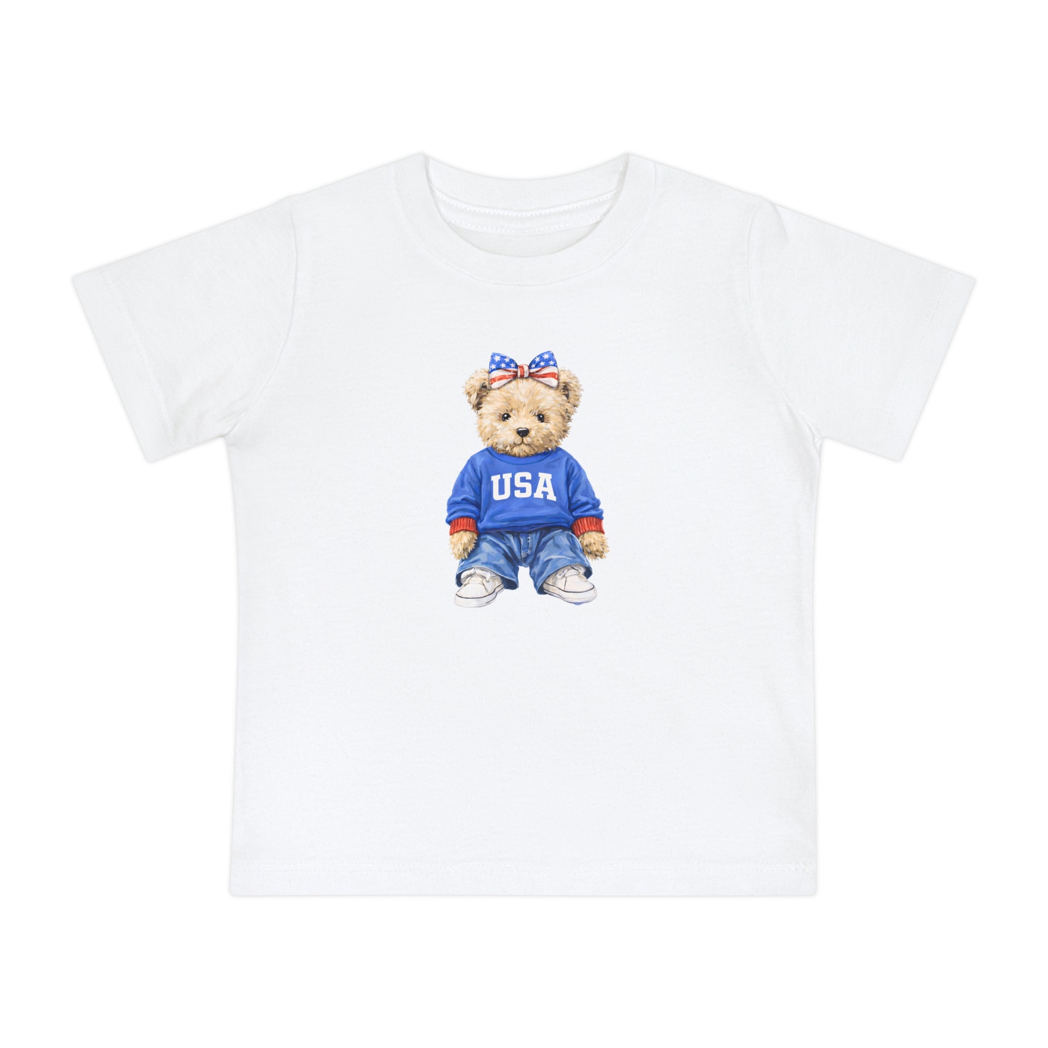 Baby Short Sleeve USA T-Shirt