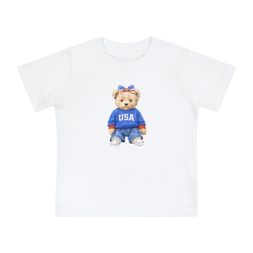 Baby Short Sleeve USA T-Shirt