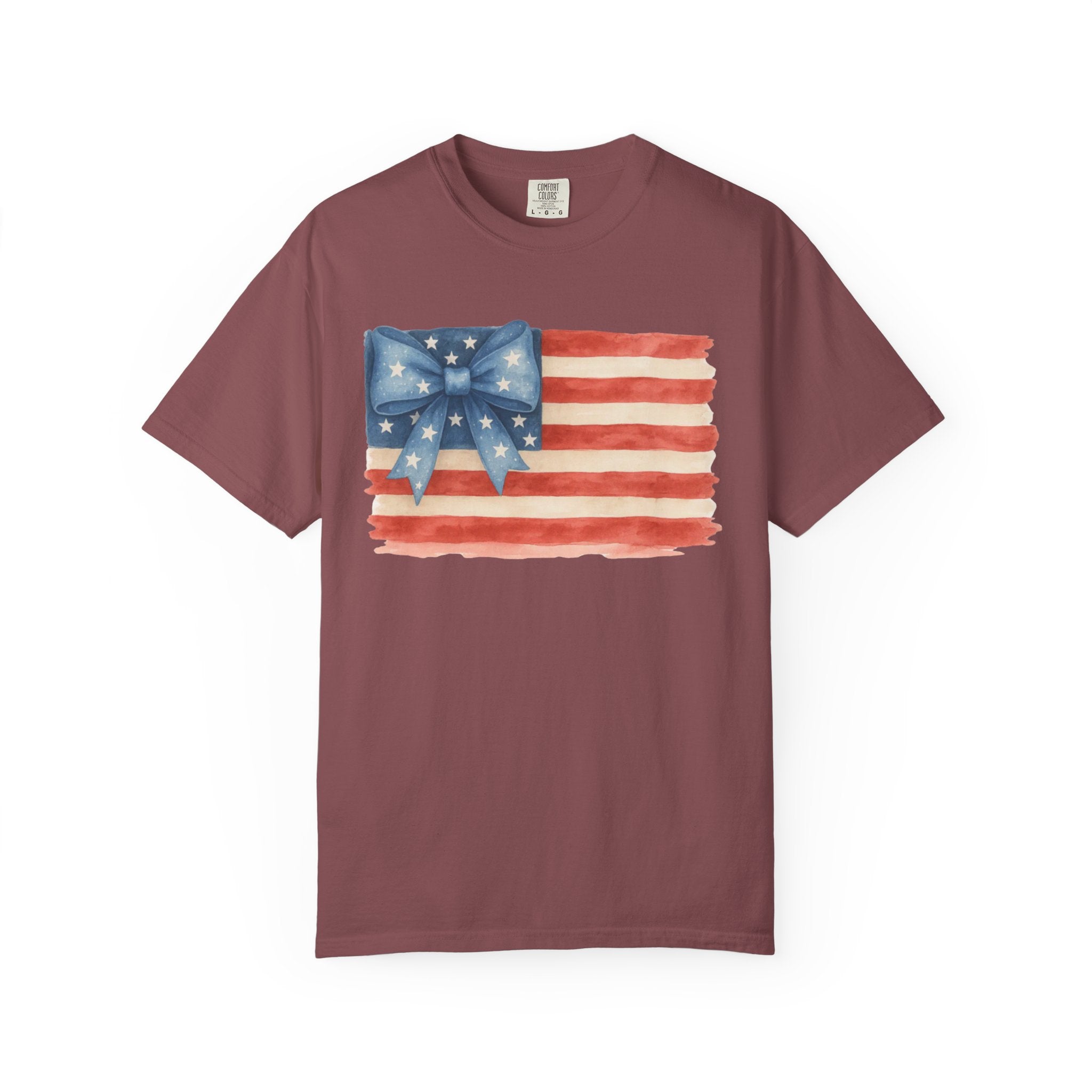 American Flag Graphic Tee