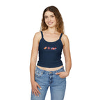 Patriotic Crop Tank Top - "230 years of freedom" July 4th Graphic