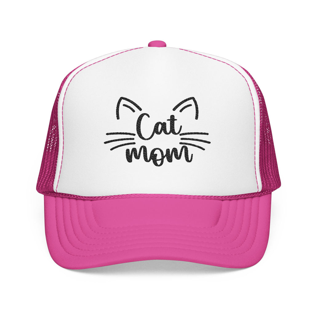 Cat Mom Foam Trucker Hat