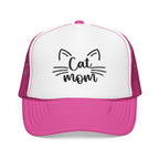 Cat Mom Foam Trucker Hat