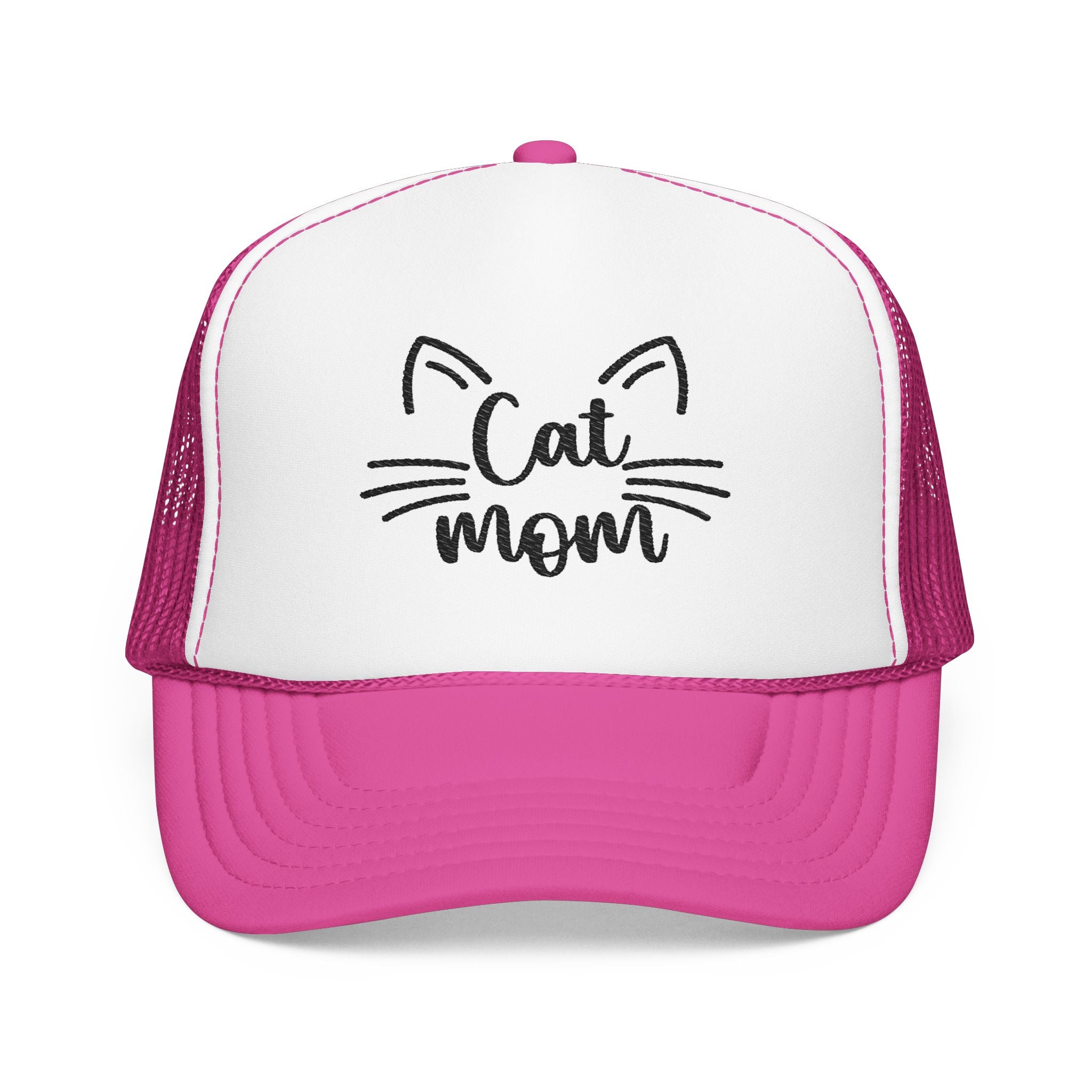 Cat Mom Foam Trucker Hat