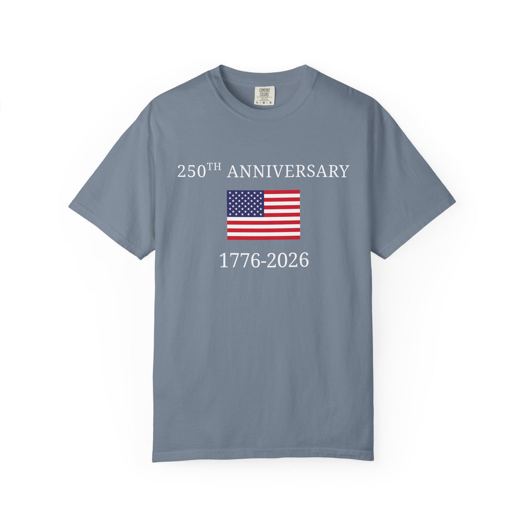 T-Shirt — 250th Anniversary USA Flag 1776-2026 Patriotic Shirt