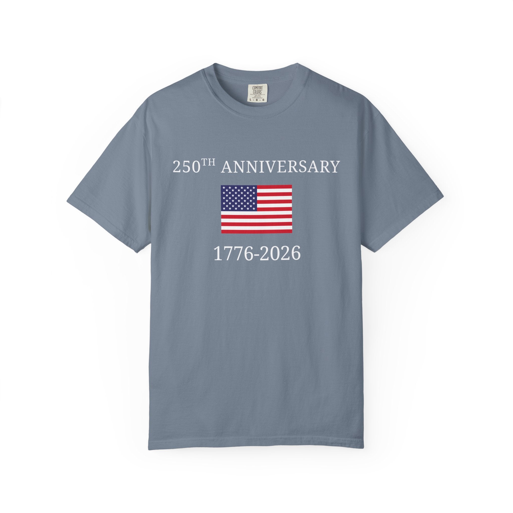 T-Shirt — 250th Anniversary USA Flag 1776-2026 Patriotic Shirt