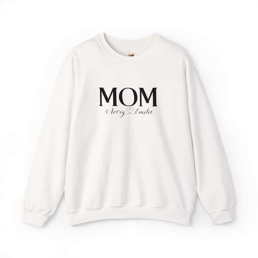 Custom Mom with Kids Names Sweatshirt