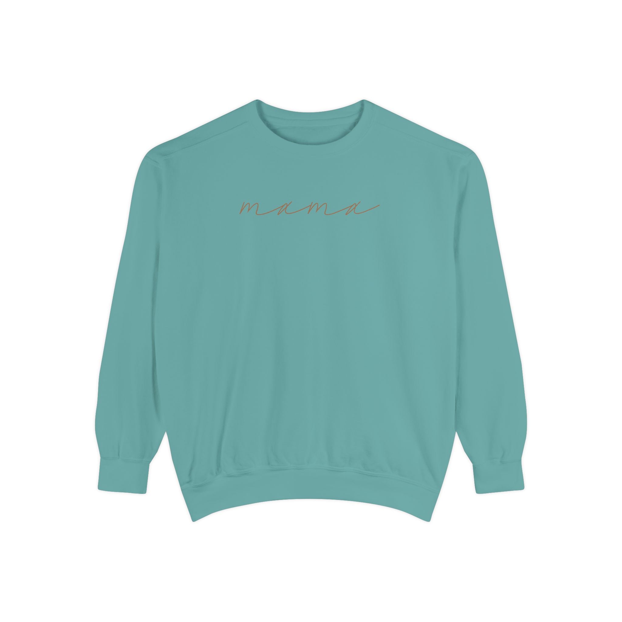 Mama Script Sweatshirt — Cozy Crewneck for New Moms & Gifts