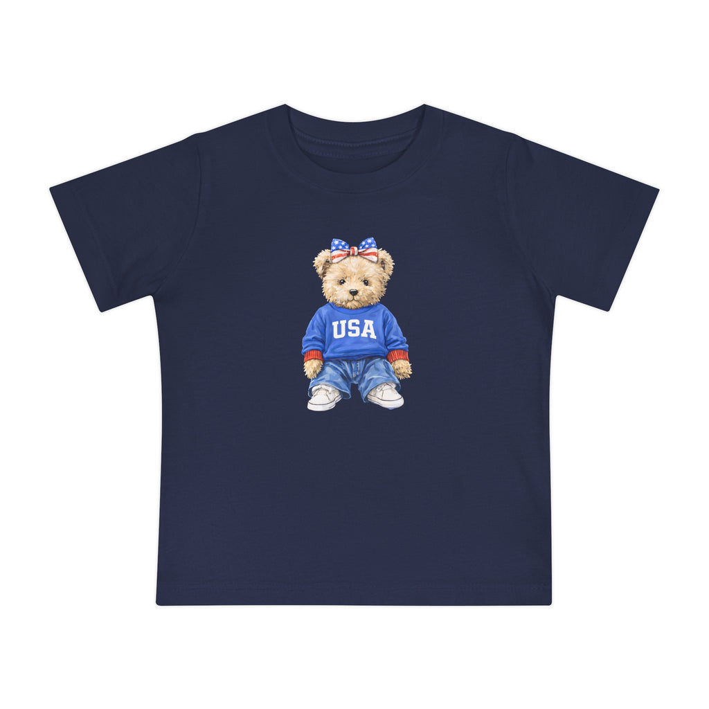 Baby Short Sleeve USA T-Shirt