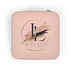 Custom Compact Jewelry Travel Case – Organizer with Ring & Earring Compartments