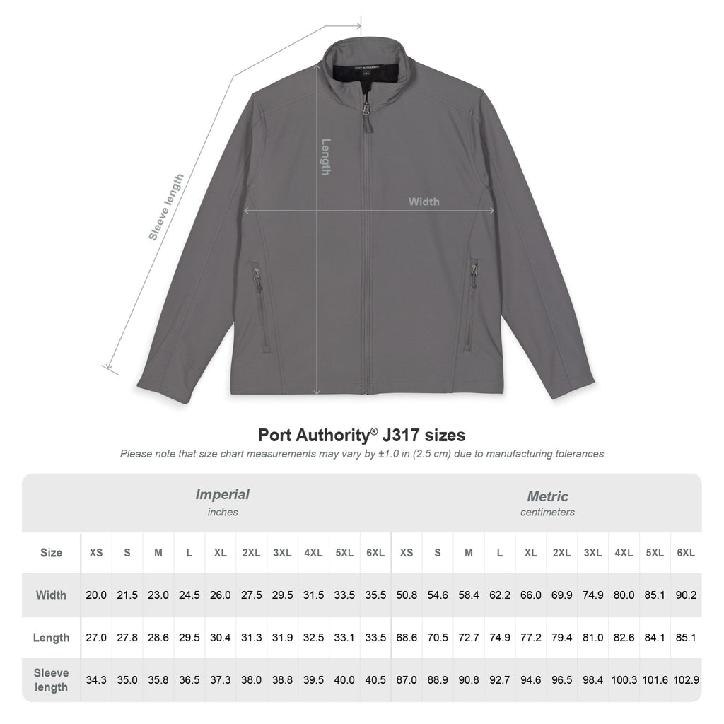 Embroidered Cardinal Soft Shell Jacket — Custom