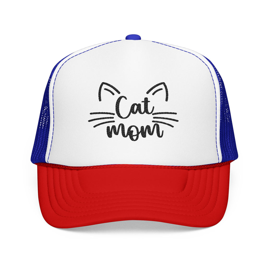 Cat Mom Foam Trucker Hat