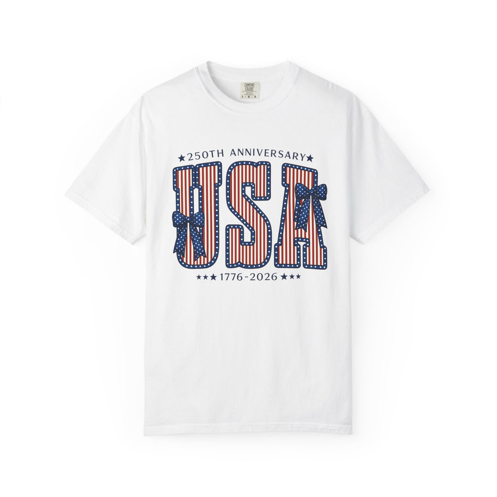 USA 250th Anniversary T-Shirt — 1776–2026 Patriotic Independence Day Tee