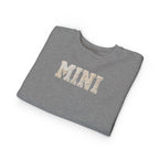 Mini Toddler Sweatshirt — Neutral Lettering Pullover