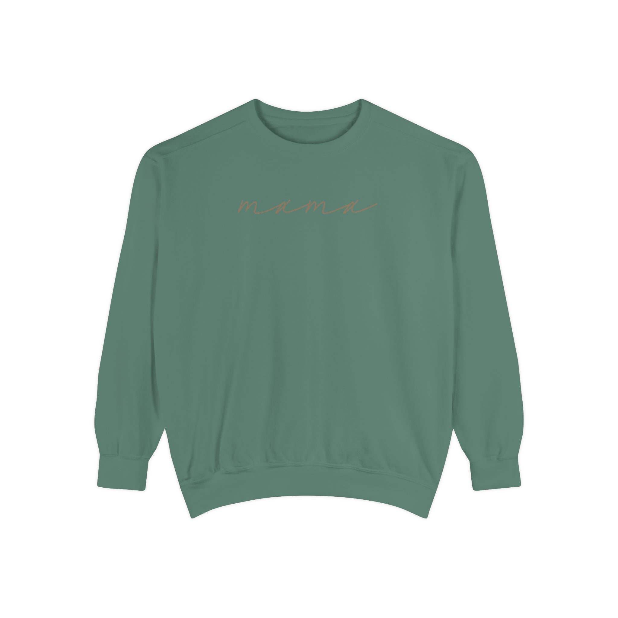 Mama Script Sweatshirt — Cozy Crewneck for New Moms & Gifts