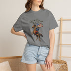 America Land of the Free Graphic T-Shirt — Patriotic