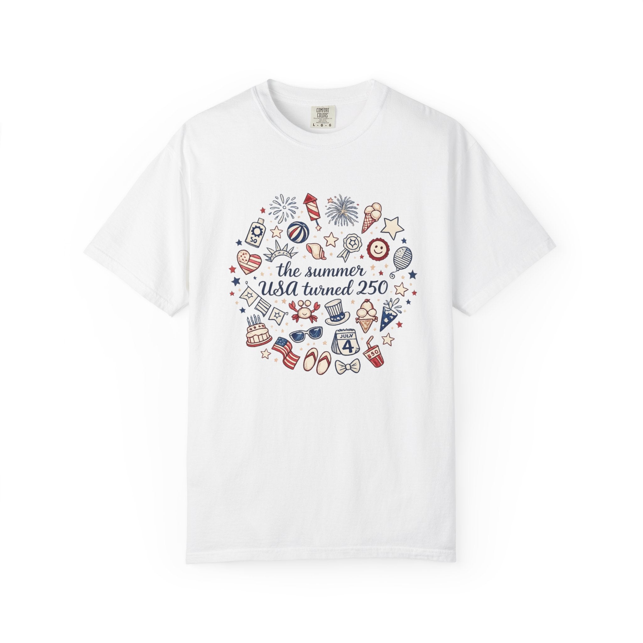 The Summer USA Turns 250 Graphic Tee