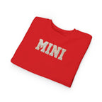 Mini Toddler Sweatshirt — Neutral Lettering Pullover