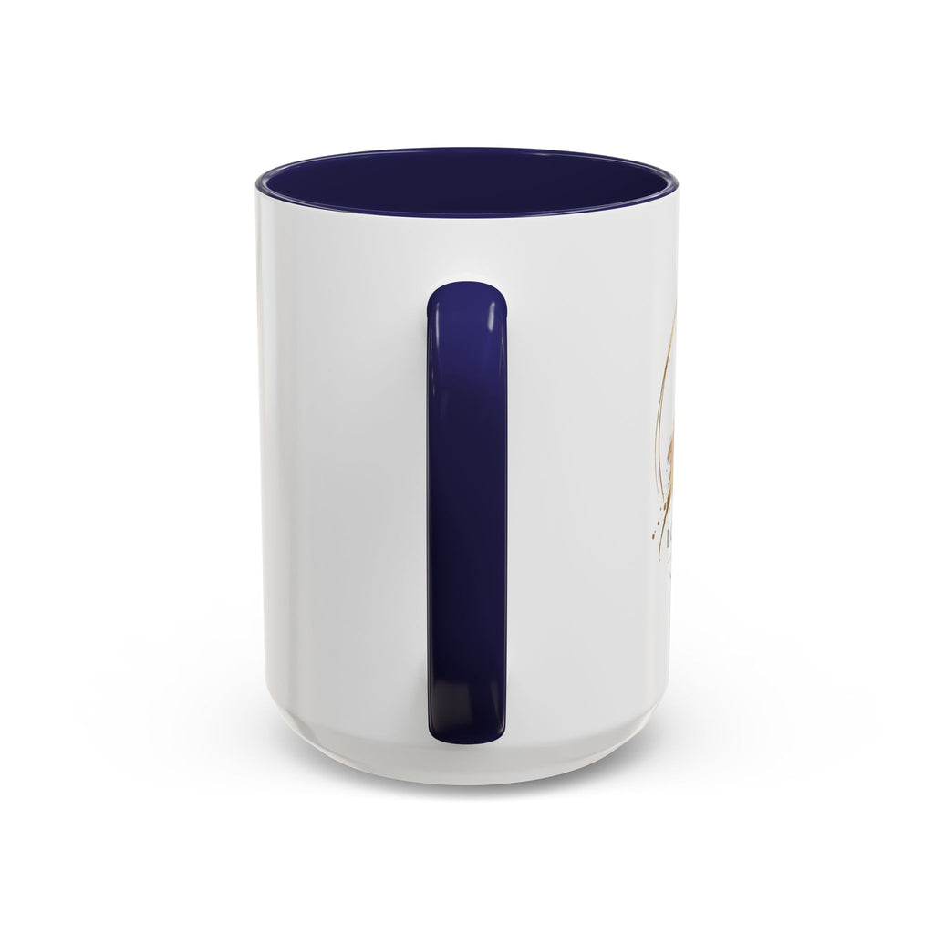 Custom Accent Coffee Mug — Ceramic Mug (11/15oz)