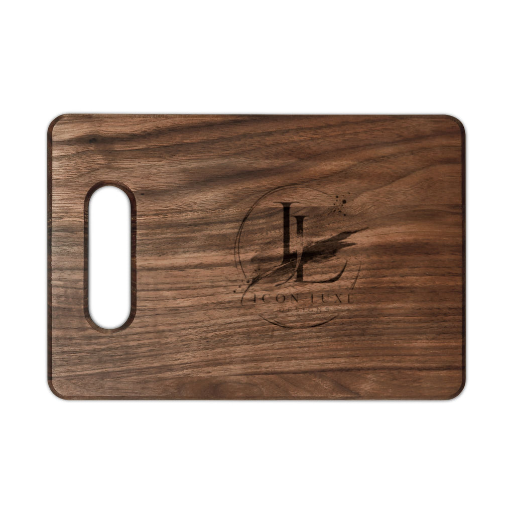 Personalized Engraved Wooden Cutting Board – Rustic Personalized Kitchen Serving & Chopping Board