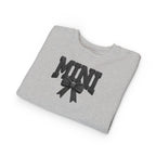 Toddler Sweatshirt - 'Mini' Bow Graphic Pullover