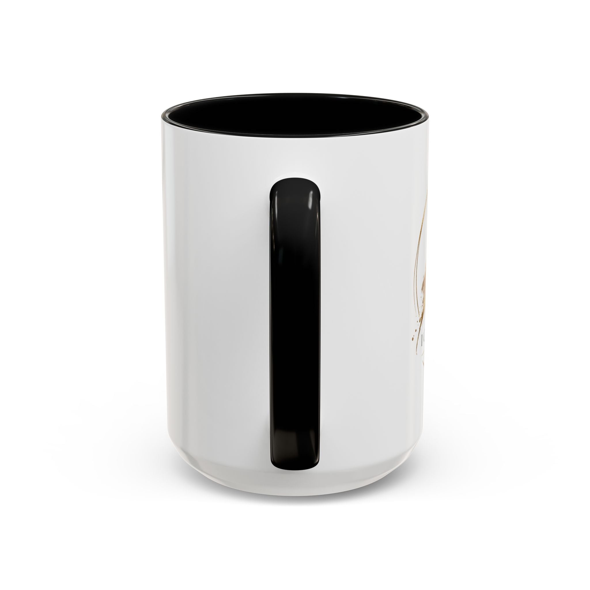 Custom Accent Coffee Mug — Ceramic Mug (11/15oz)