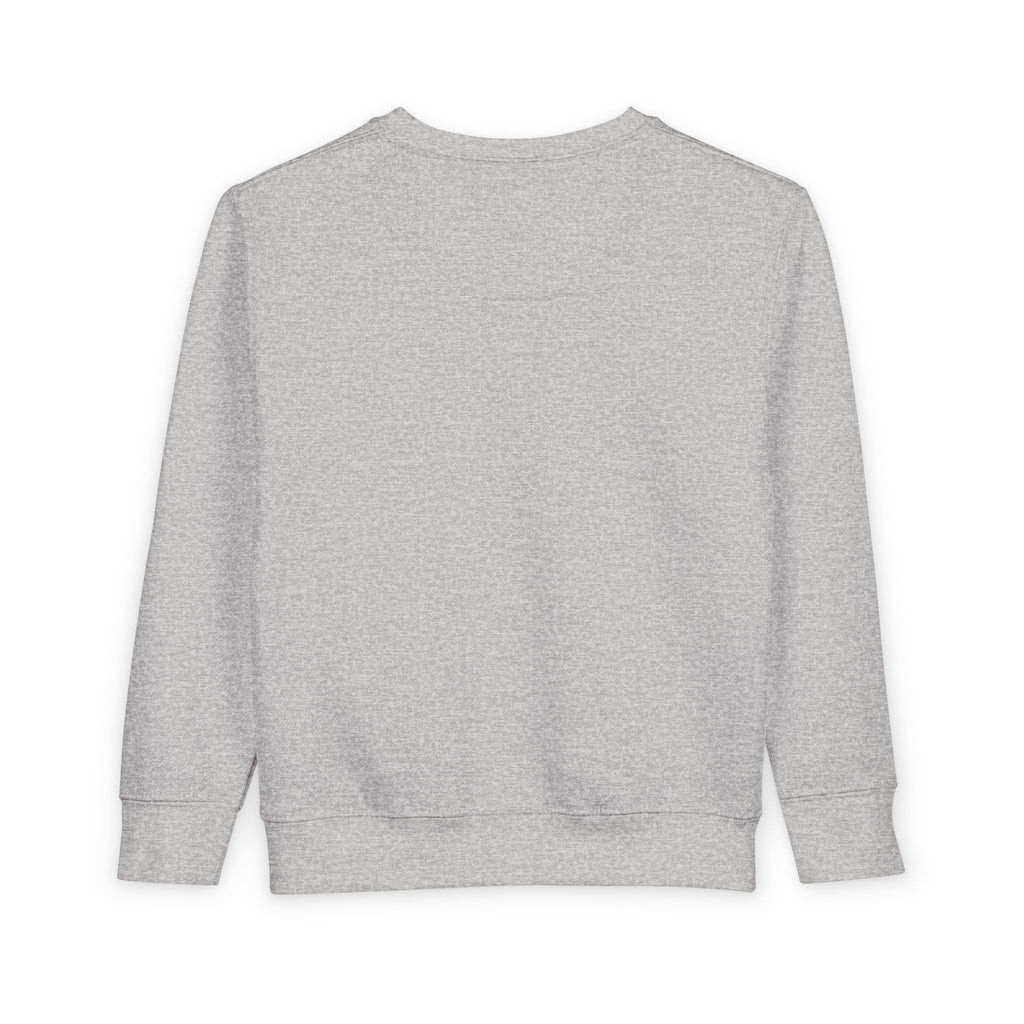 Mini Toddler Sweatshirt — Neutral Lettering Pullover