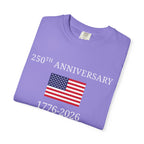 T-Shirt — 250th Anniversary USA Flag 1776-2026 Patriotic Shirt