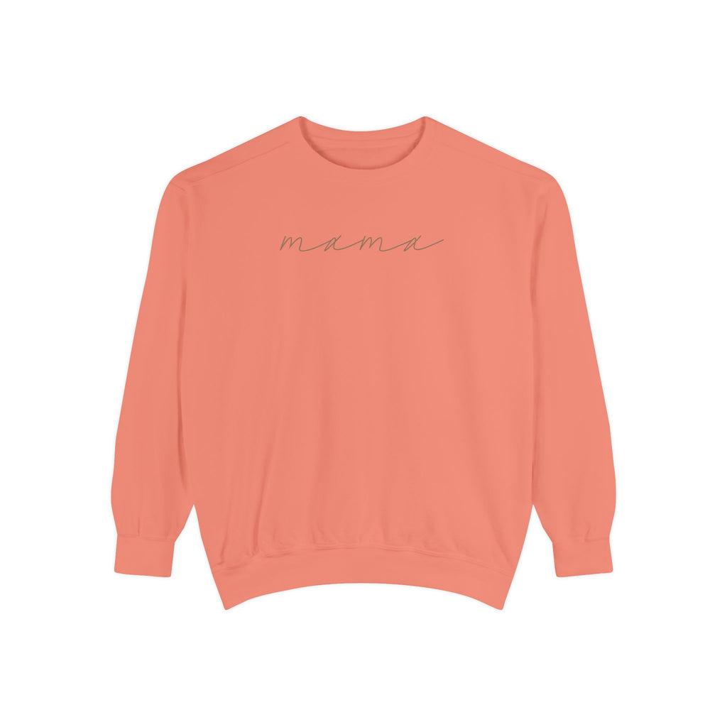 Mama Script Sweatshirt — Cozy Crewneck for New Moms & Gifts