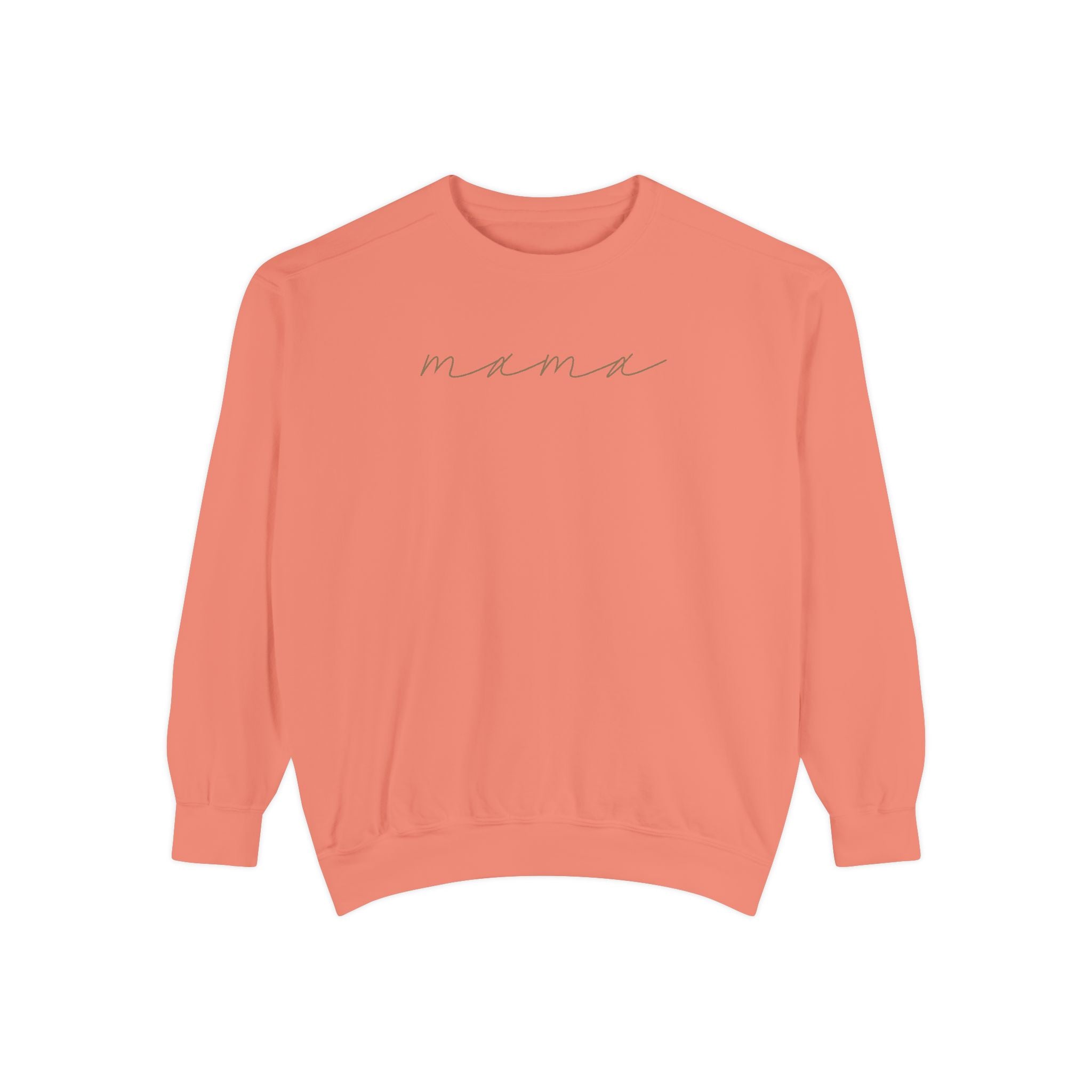 Mama Script Sweatshirt — Cozy Crewneck for New Moms & Gifts