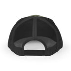 God Script Trucker Cap — Gold Sparkle Faith Snapback