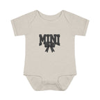 Mini Baby Bodysuit — "MINI" Bow Infant Onesie