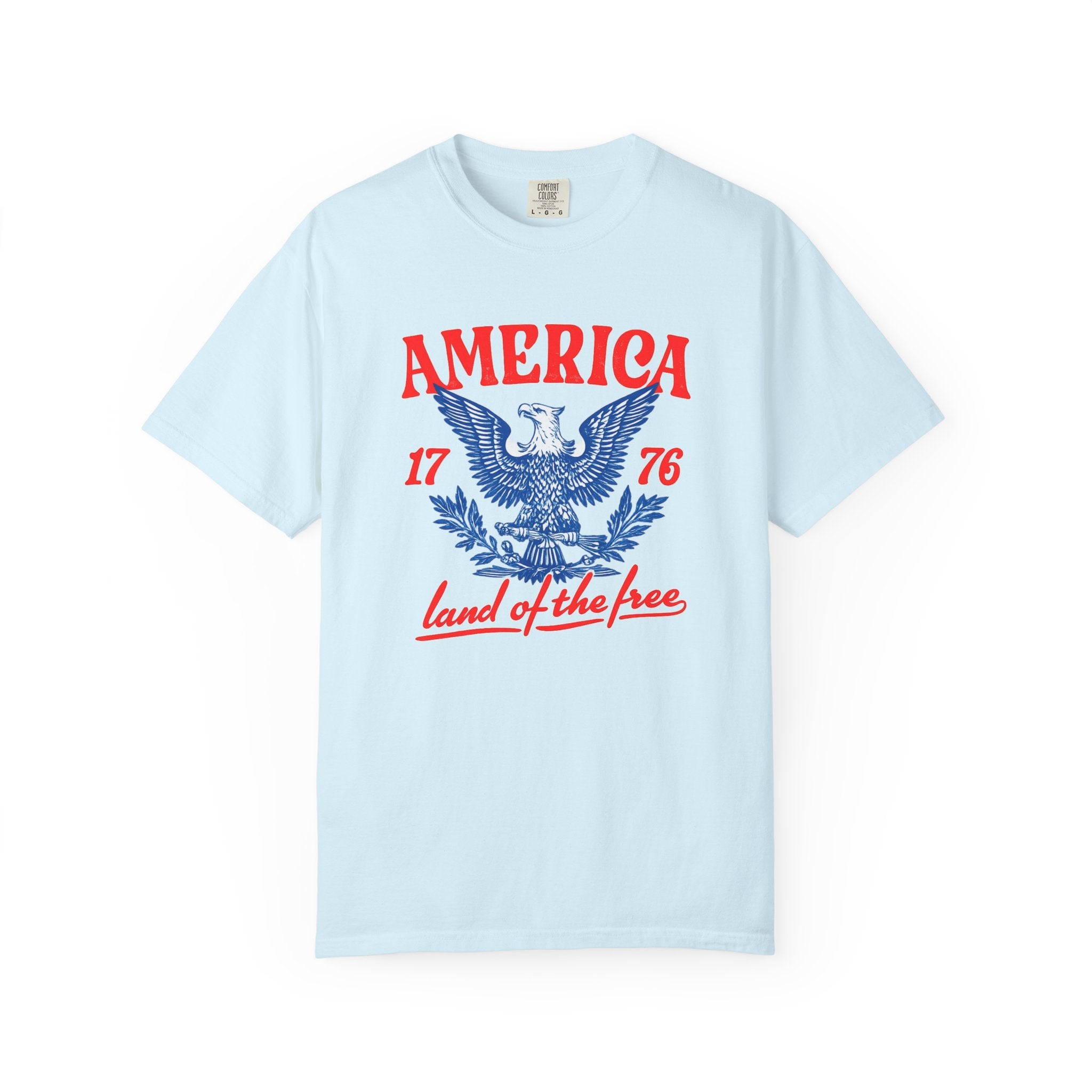 America Land of the Free Graphic Tee